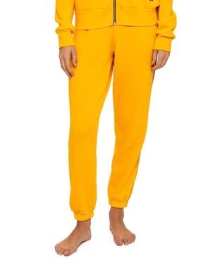 AVIATOR NATION LOGO SWEATPANTS- GOLD - SMALL